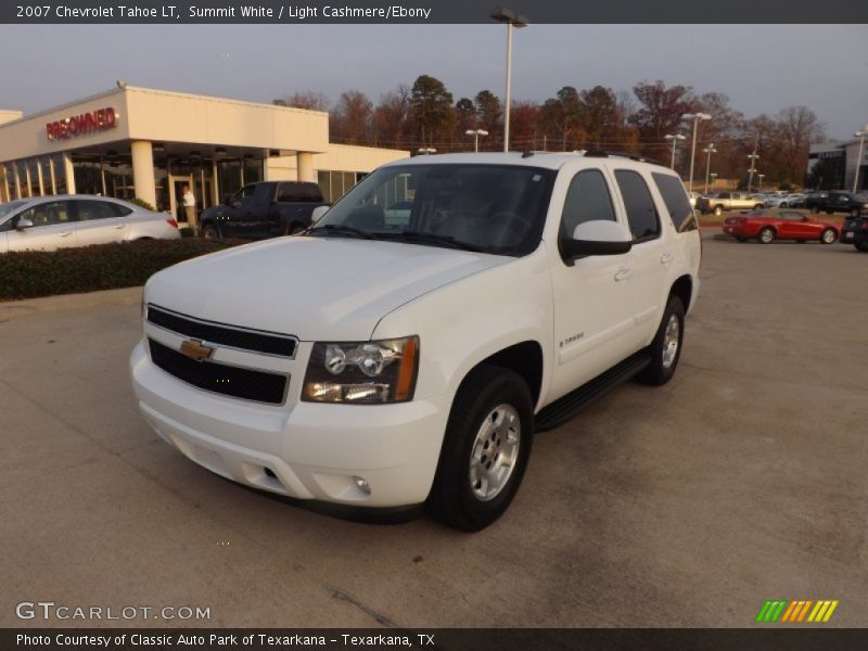 Summit White / Light Cashmere/Ebony 2007 Chevrolet Tahoe LT