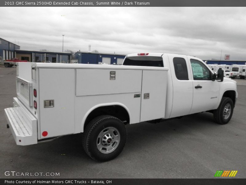  2013 Sierra 2500HD Extended Cab Chassis Summit White