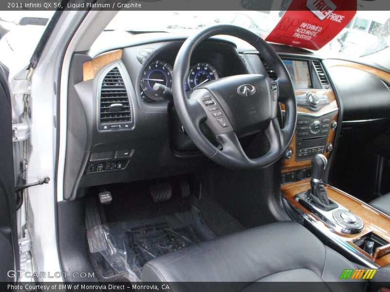 Liquid Platinum / Graphite 2011 Infiniti QX 56