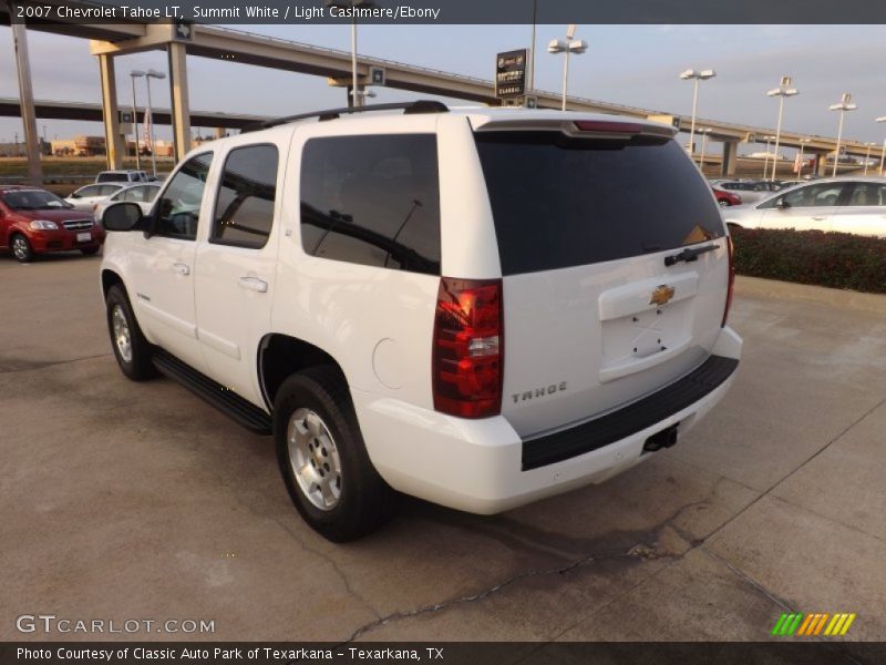 Summit White / Light Cashmere/Ebony 2007 Chevrolet Tahoe LT