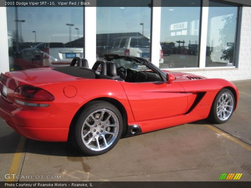 Viper Red / Black 2003 Dodge Viper SRT-10