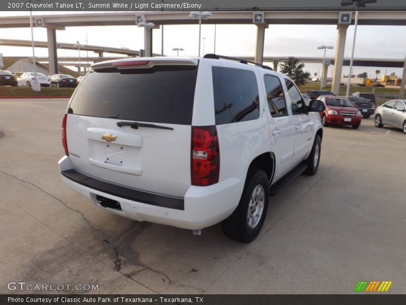 Summit White / Light Cashmere/Ebony 2007 Chevrolet Tahoe LT
