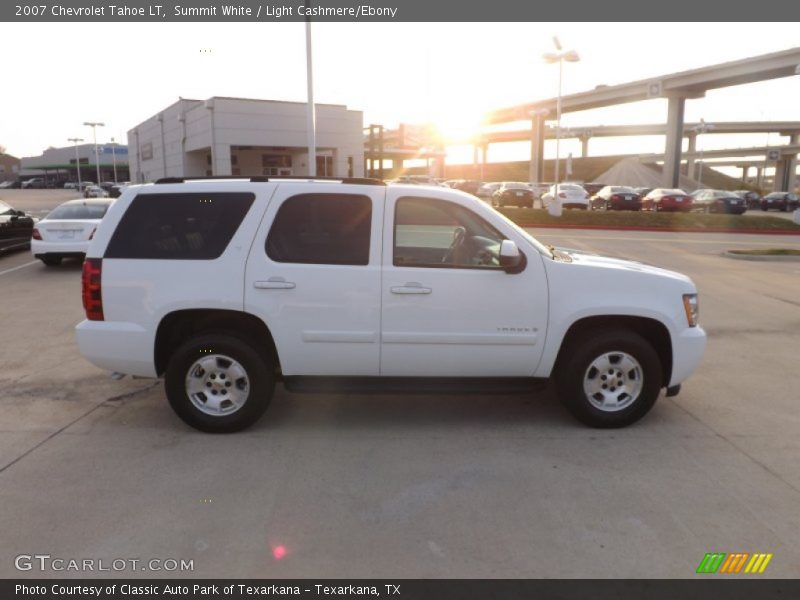 Summit White / Light Cashmere/Ebony 2007 Chevrolet Tahoe LT