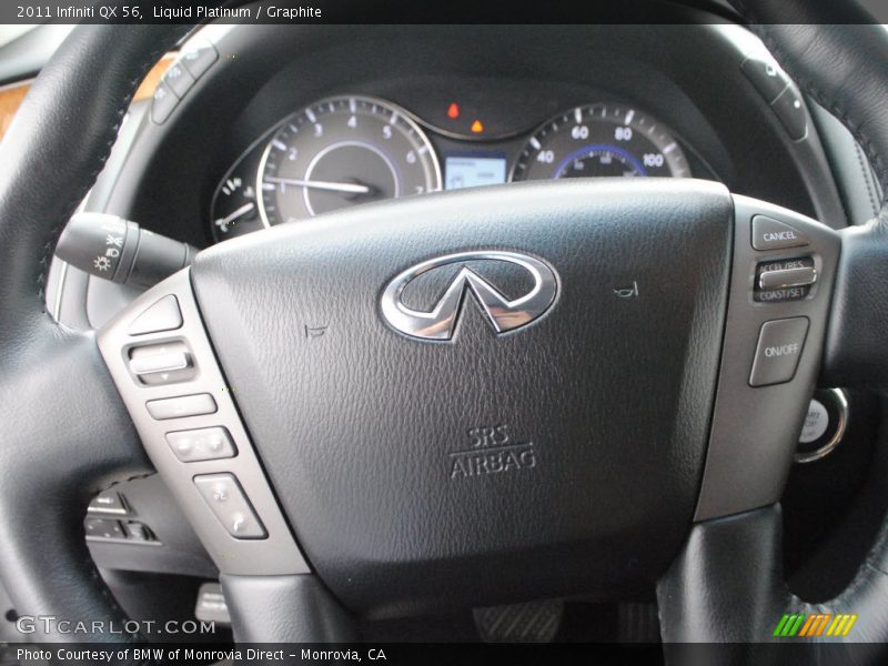 Liquid Platinum / Graphite 2011 Infiniti QX 56