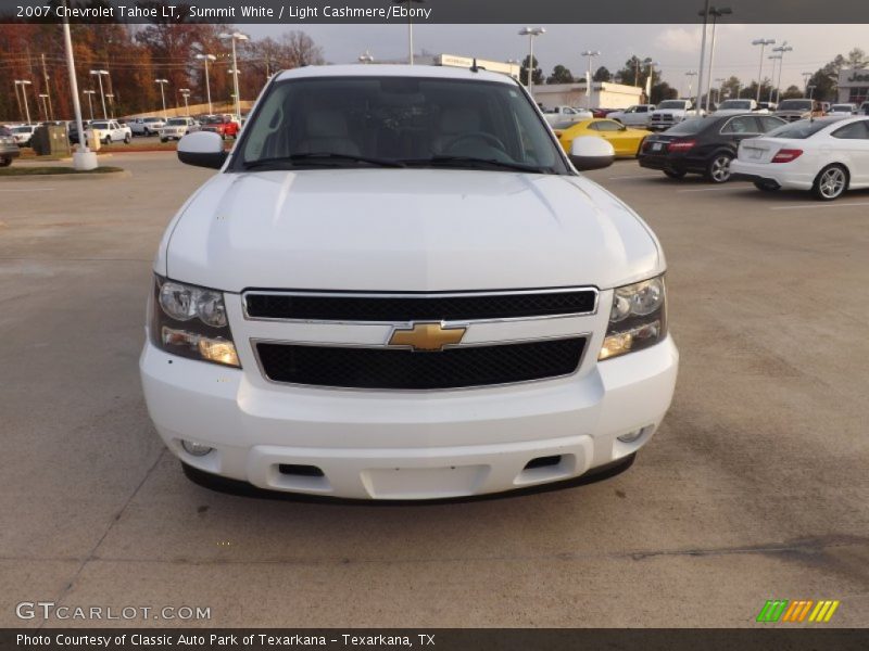 Summit White / Light Cashmere/Ebony 2007 Chevrolet Tahoe LT