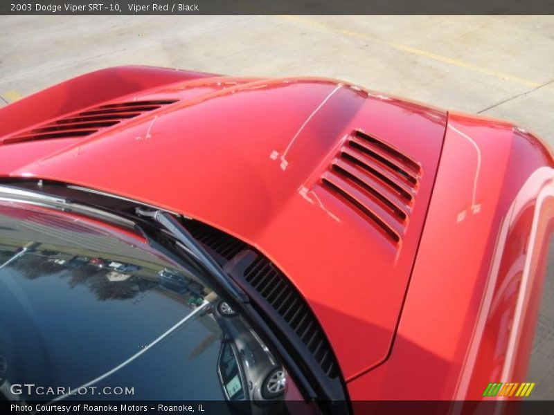 Viper Red / Black 2003 Dodge Viper SRT-10