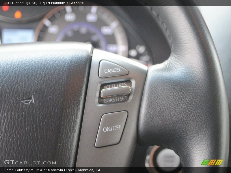 Liquid Platinum / Graphite 2011 Infiniti QX 56