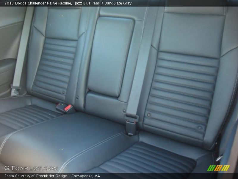 Jazz Blue Pearl / Dark Slate Gray 2013 Dodge Challenger Rallye Redline