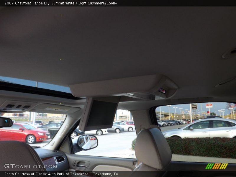Summit White / Light Cashmere/Ebony 2007 Chevrolet Tahoe LT