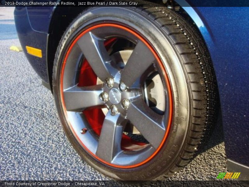  2013 Challenger Rallye Redline Wheel