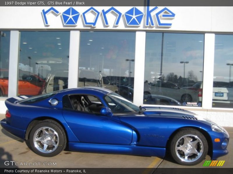 GTS Blue Pearl / Black 1997 Dodge Viper GTS