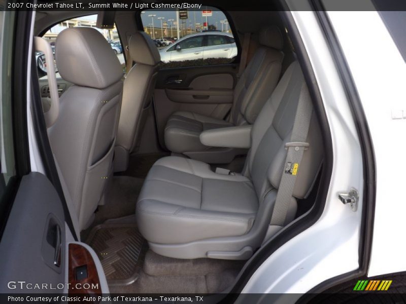 Summit White / Light Cashmere/Ebony 2007 Chevrolet Tahoe LT