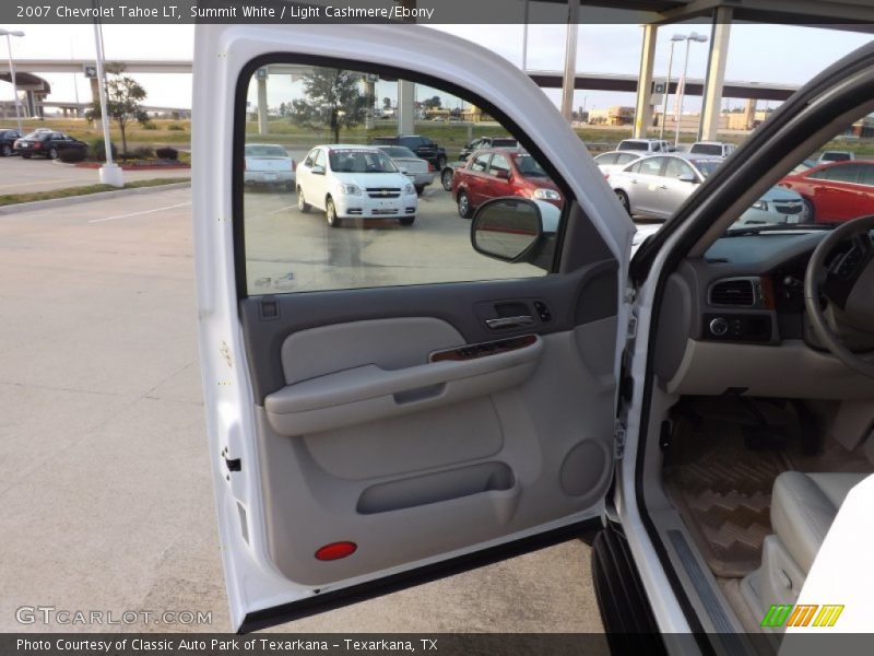 Summit White / Light Cashmere/Ebony 2007 Chevrolet Tahoe LT
