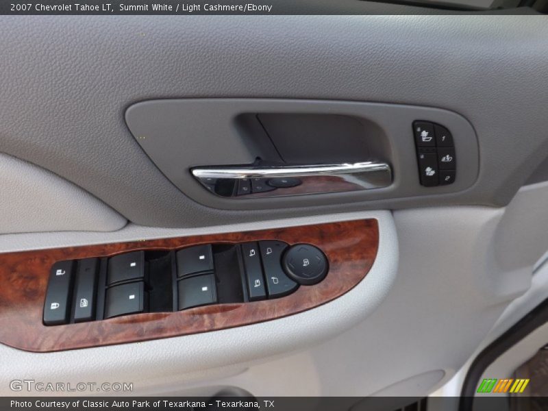 Summit White / Light Cashmere/Ebony 2007 Chevrolet Tahoe LT