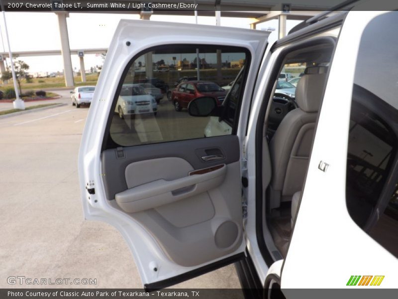 Summit White / Light Cashmere/Ebony 2007 Chevrolet Tahoe LT