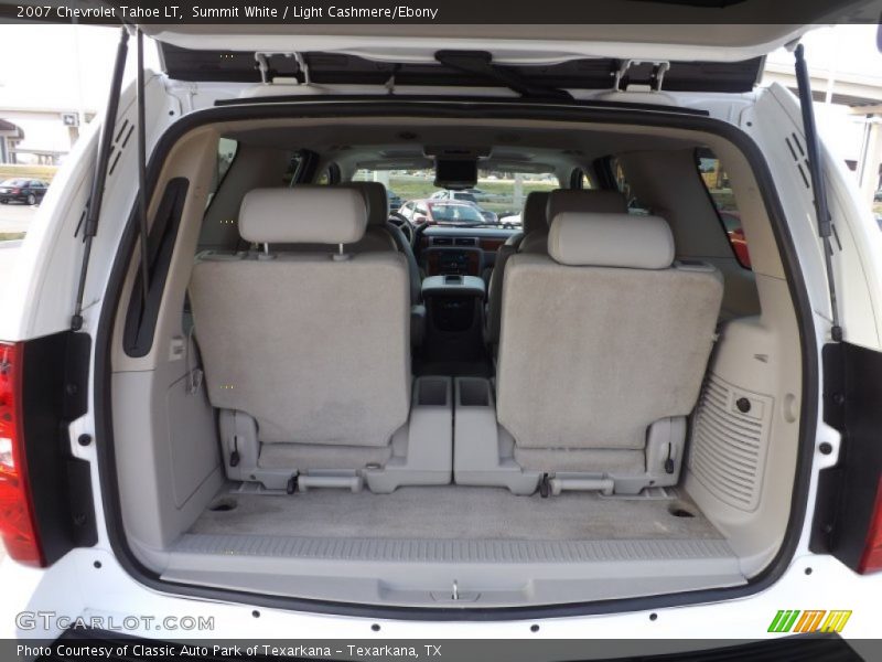 Summit White / Light Cashmere/Ebony 2007 Chevrolet Tahoe LT