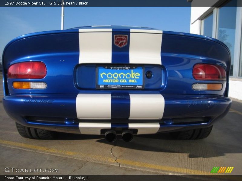 GTS Blue Pearl / Black 1997 Dodge Viper GTS