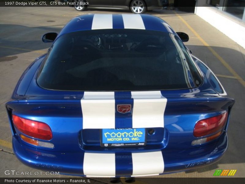 GTS Blue Pearl / Black 1997 Dodge Viper GTS