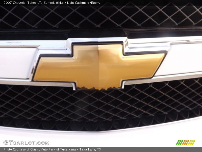 Summit White / Light Cashmere/Ebony 2007 Chevrolet Tahoe LT