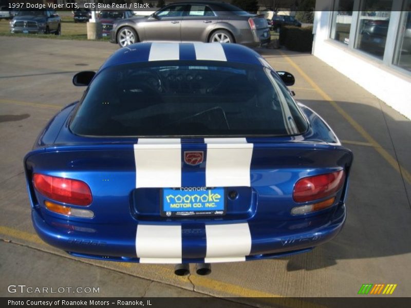GTS Blue Pearl / Black 1997 Dodge Viper GTS