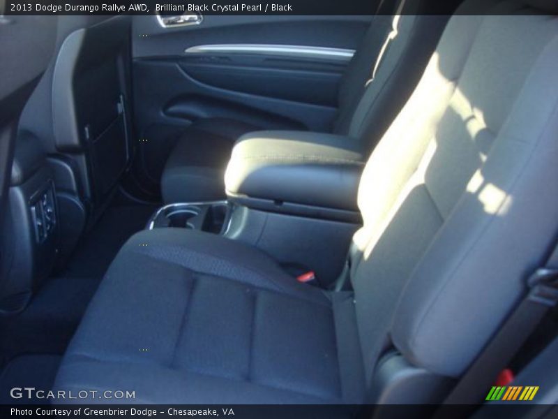 Brilliant Black Crystal Pearl / Black 2013 Dodge Durango Rallye AWD