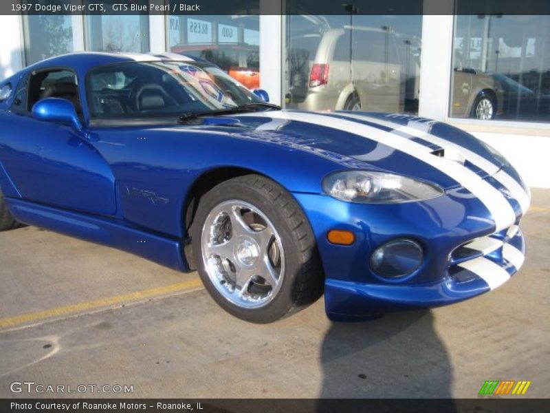 GTS Blue Pearl / Black 1997 Dodge Viper GTS