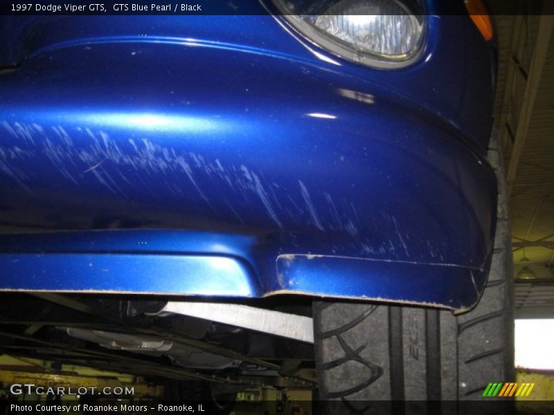 GTS Blue Pearl / Black 1997 Dodge Viper GTS