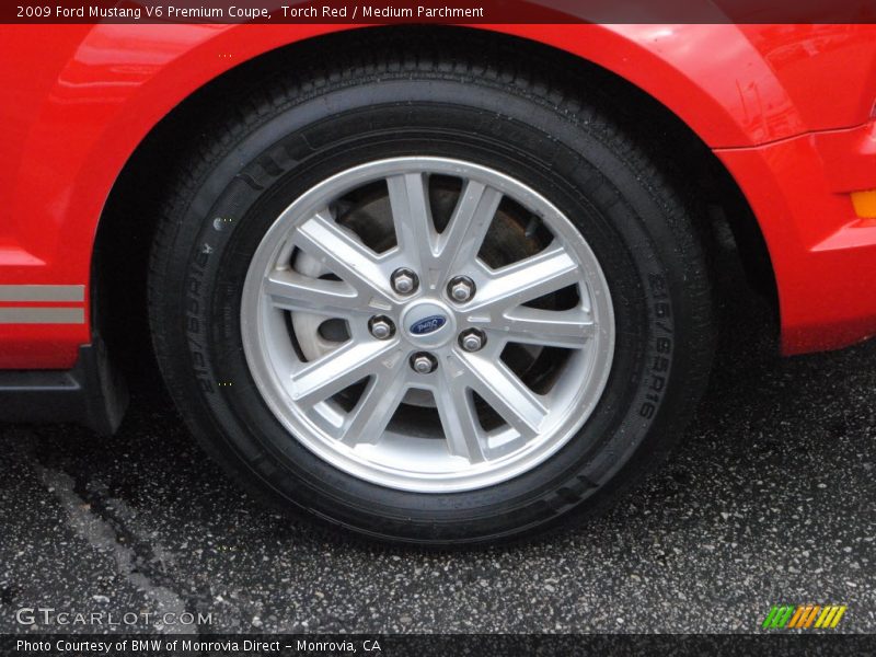 Torch Red / Medium Parchment 2009 Ford Mustang V6 Premium Coupe