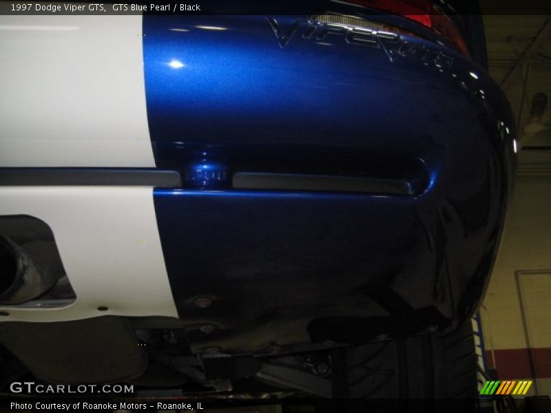 GTS Blue Pearl / Black 1997 Dodge Viper GTS