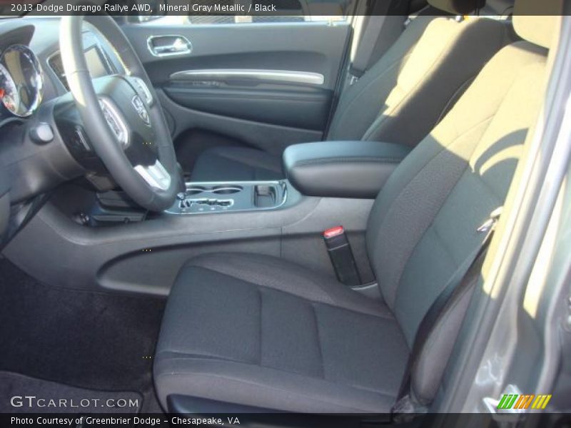 Mineral Gray Metallic / Black 2013 Dodge Durango Rallye AWD