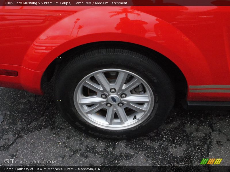 Torch Red / Medium Parchment 2009 Ford Mustang V6 Premium Coupe