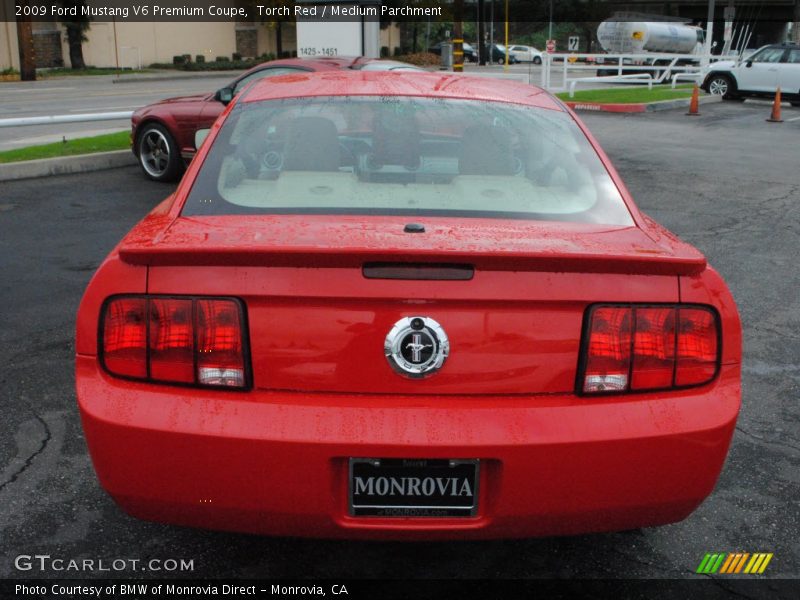 Torch Red / Medium Parchment 2009 Ford Mustang V6 Premium Coupe