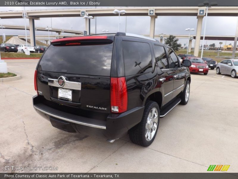 Black Ice / Ebony 2010 Cadillac Escalade Luxury AWD