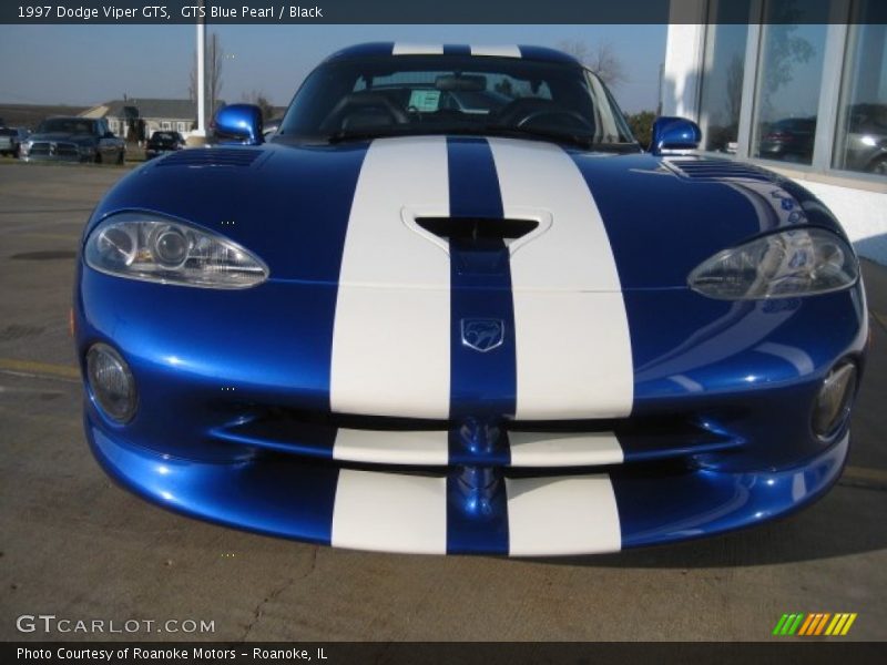 GTS Blue Pearl / Black 1997 Dodge Viper GTS