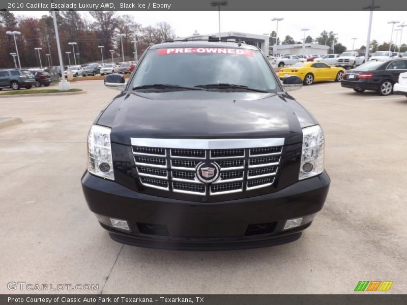 Black Ice / Ebony 2010 Cadillac Escalade Luxury AWD