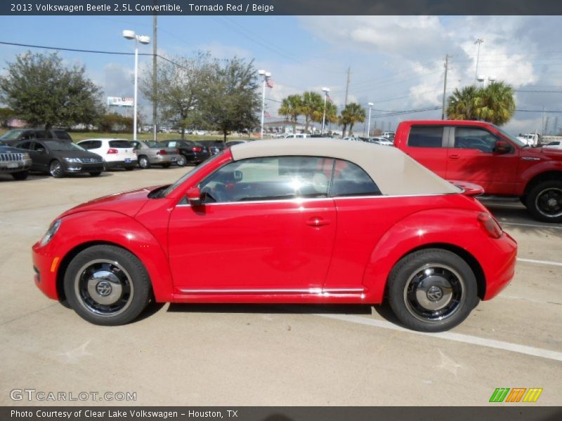  2013 Beetle 2.5L Convertible Tornado Red
