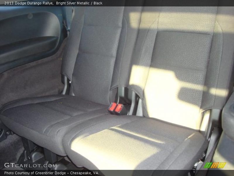 Bright Silver Metallic / Black 2013 Dodge Durango Rallye