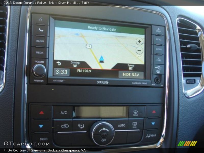 Navigation of 2013 Durango Rallye