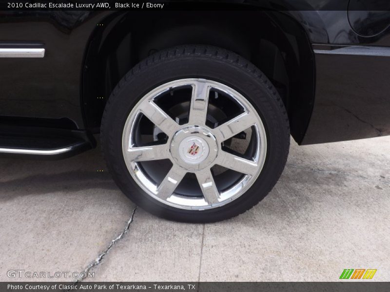 Black Ice / Ebony 2010 Cadillac Escalade Luxury AWD