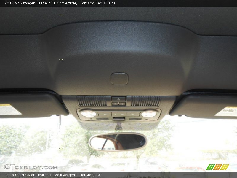 Tornado Red / Beige 2013 Volkswagen Beetle 2.5L Convertible