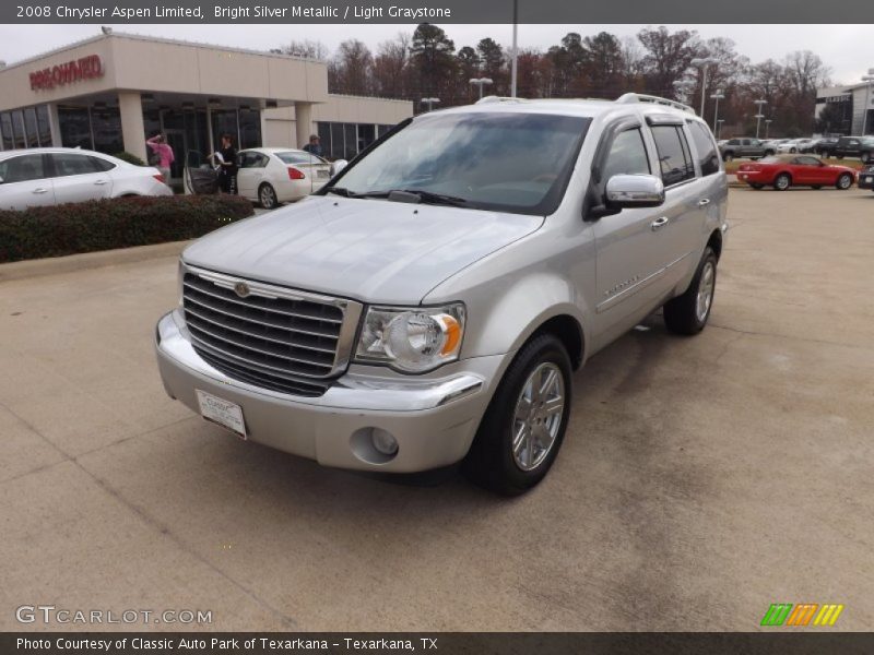 Bright Silver Metallic / Light Graystone 2008 Chrysler Aspen Limited