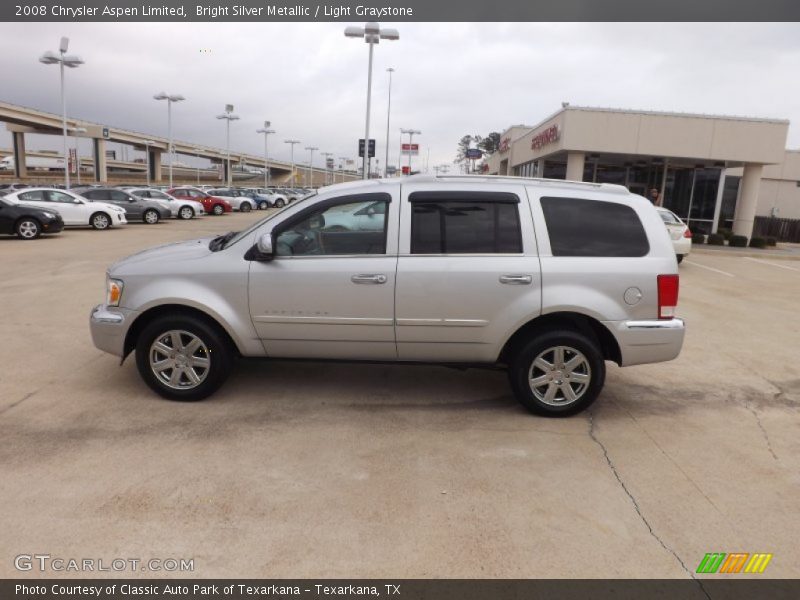 Bright Silver Metallic / Light Graystone 2008 Chrysler Aspen Limited