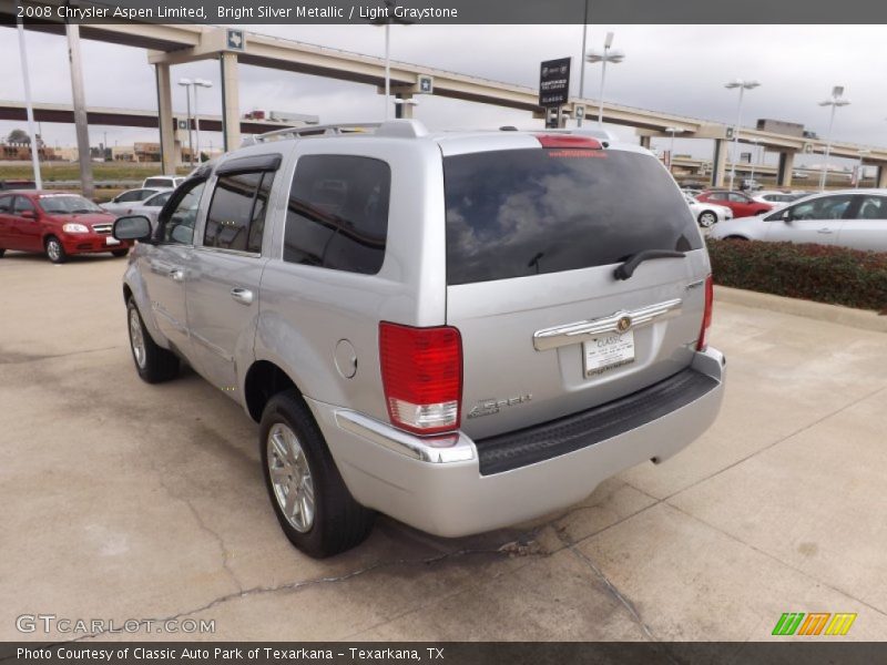 Bright Silver Metallic / Light Graystone 2008 Chrysler Aspen Limited