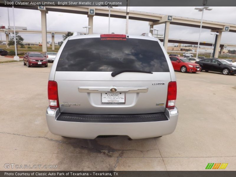 Bright Silver Metallic / Light Graystone 2008 Chrysler Aspen Limited