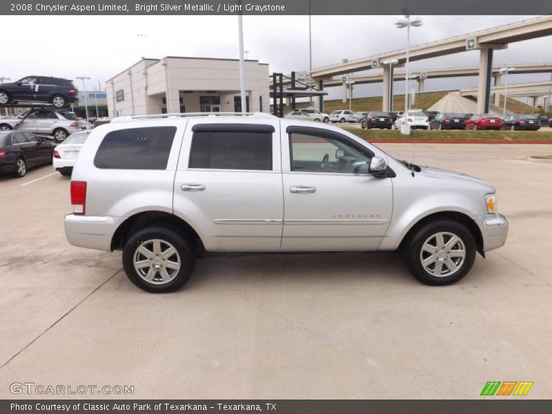 Bright Silver Metallic / Light Graystone 2008 Chrysler Aspen Limited