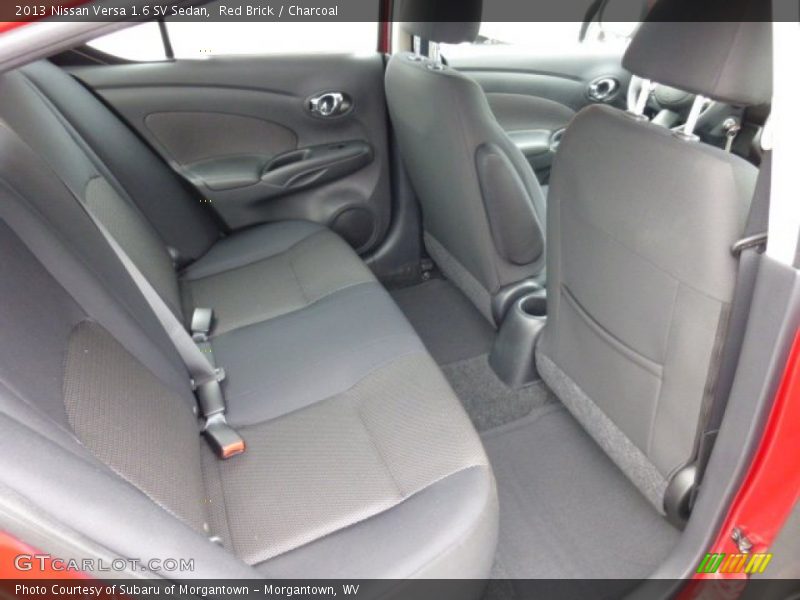 Red Brick / Charcoal 2013 Nissan Versa 1.6 SV Sedan