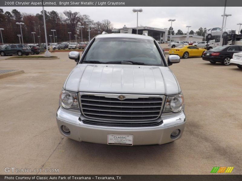 Bright Silver Metallic / Light Graystone 2008 Chrysler Aspen Limited