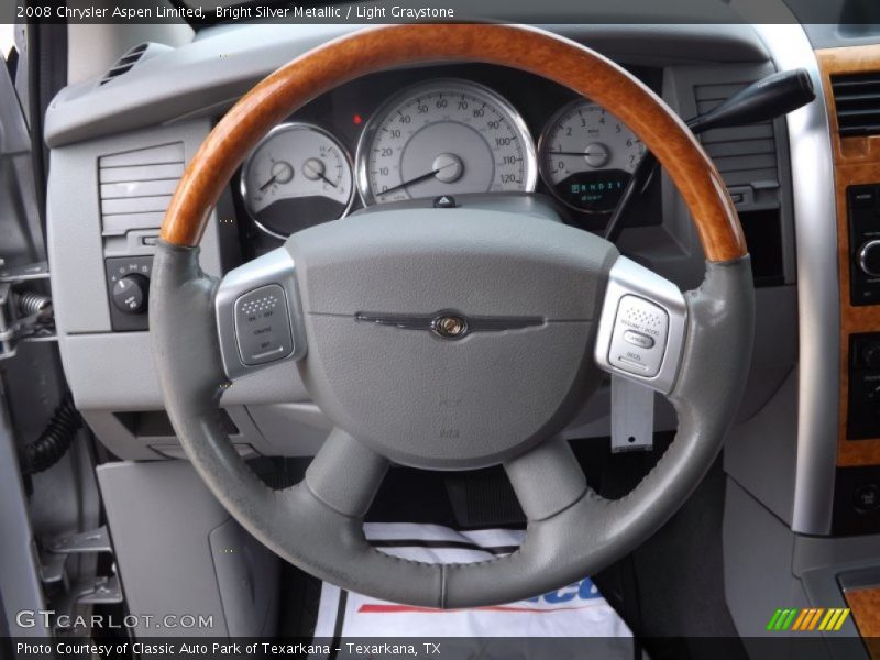 Bright Silver Metallic / Light Graystone 2008 Chrysler Aspen Limited