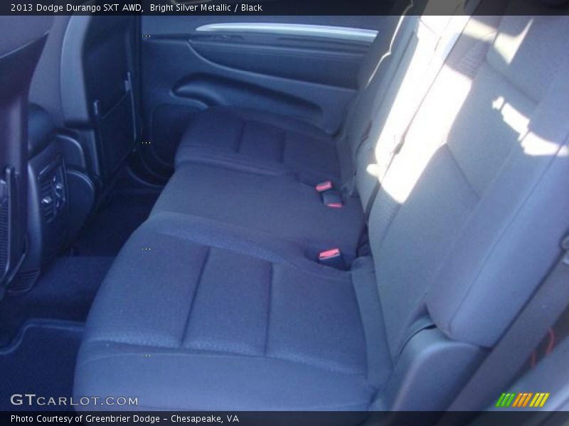 Bright Silver Metallic / Black 2013 Dodge Durango SXT AWD