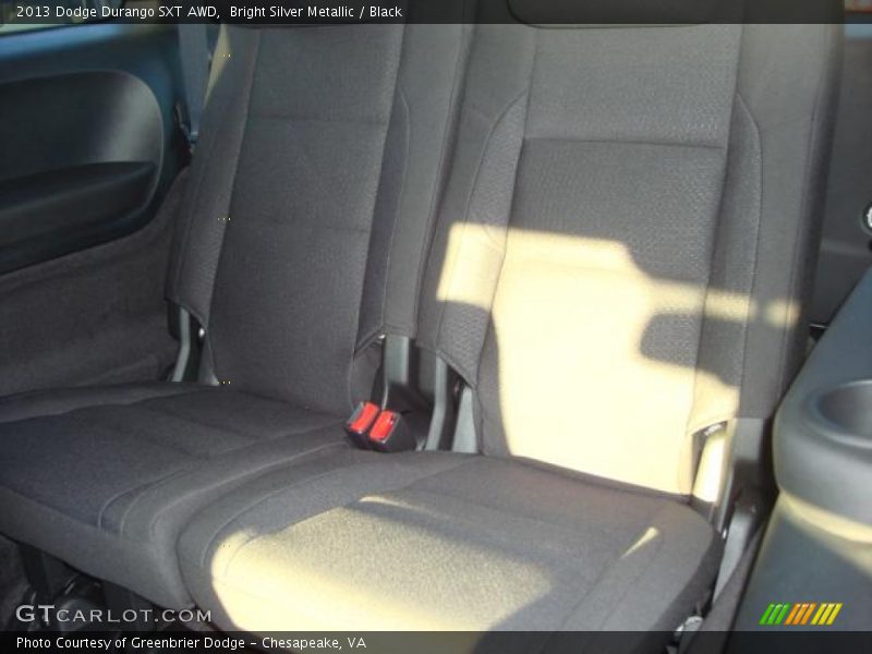 Bright Silver Metallic / Black 2013 Dodge Durango SXT AWD
